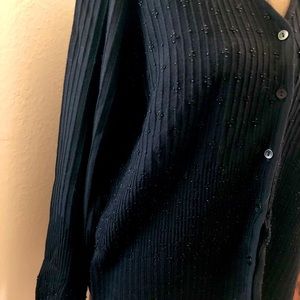 Jones & Co Beaded Cardigan